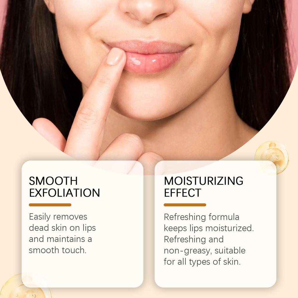 Lip Scrub Moisturizes Moisturizing, Exfoliating, Brightening Lip Color Deep Care Lip Balm Moisturizes And Smoothes Lips