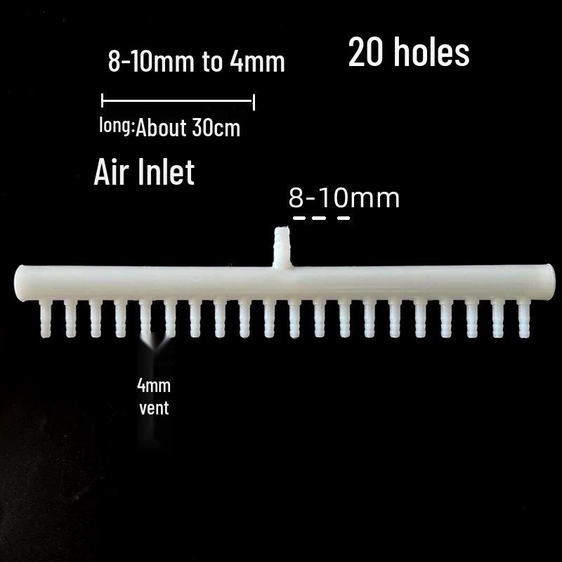 Aquarium Air Pump Connector & Aerator Manifold for Fish Ponds