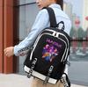 Anime K-Pop Demon Hunters Rucksack mit großem Fassungsvermögen, ideal für Teenager, Schülerinnen und Schüler, wasserdicht, perfekt als Geschenk für Kinder und Damen.