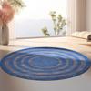 Nowoczesny Styl Dekoracja Sypialni Okrągły Dywan Jasny Luksusowy Dywany do Salonu Zmywalna Mata Podłogowa przy Łóżku Antypoślizgowy Miękki Dywan do Gabinetu