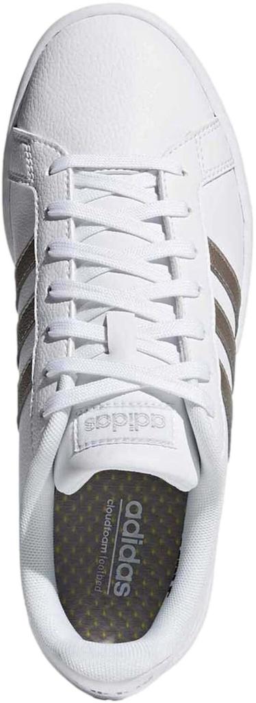 Кроссовки Adidas Grand Court Women ftwr white/platin met./ftwr white