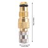 10PCS TR618A Tractor Air Liquid Valves Tire Brass Valve Stem TR218A CH3 Core Housings Replacement Tractor Air Liquid Tire Valve
