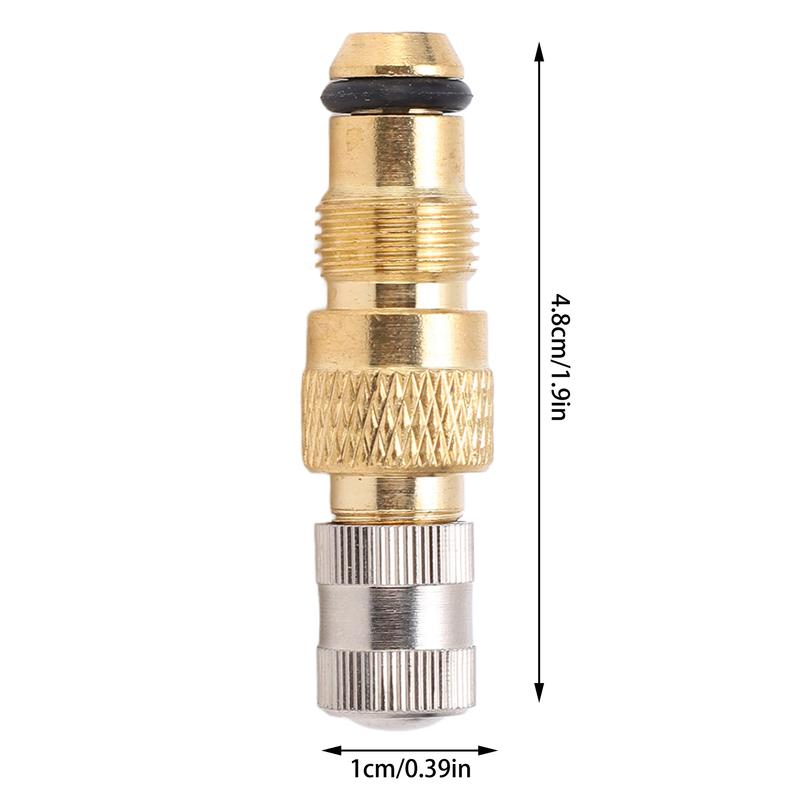 10PCS TR618A Tractor Air Liquid Valves Tire Brass Valve Stem TR218A CH3 Core Housings Replacement Tractor Air Liquid Tire Valve