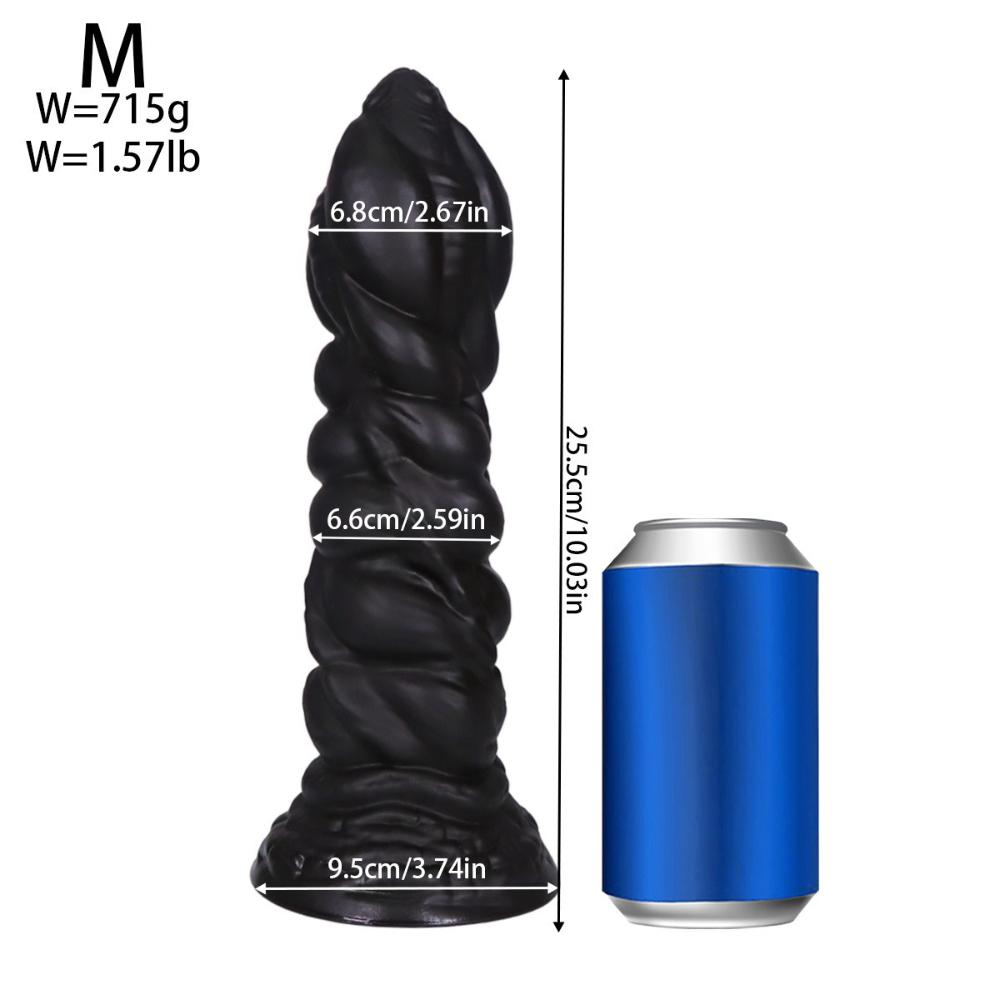 Extra Large Anal Plug for Men, Sex Toy for Women Men Couples, Massive Size Prostate Massager with Flared Base