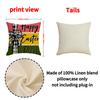 New Easter Pillowcase Cute Pet Rabbit Set Pillowcase Linen Print Living Room Decoration Sofa Cushion