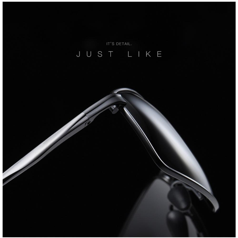 aoron Men's Polarized Glasses Color-changing Sunglasses Fashion Night Vision Glasses Sunglasses