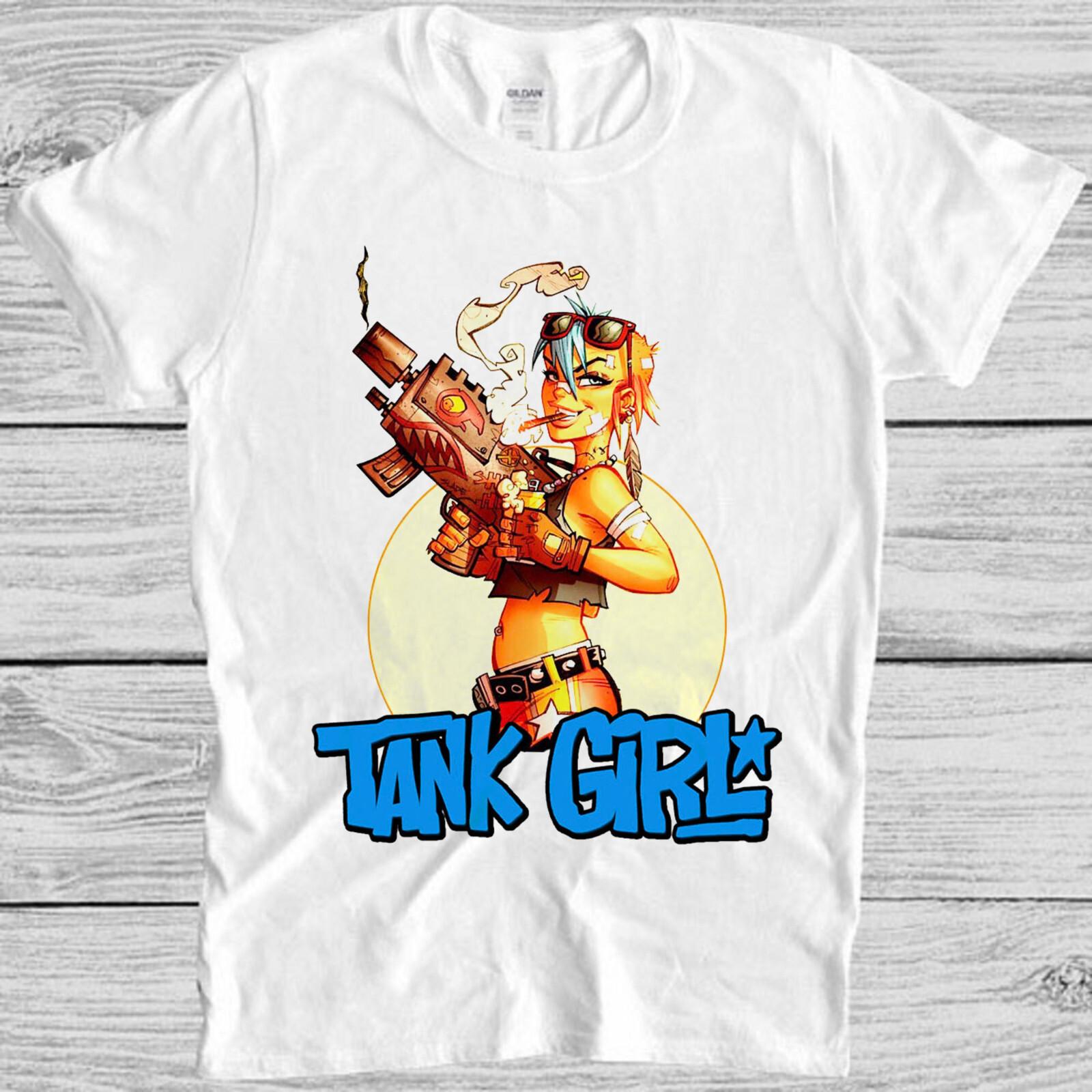 Tank Girl Feminist Charlie Don t Surf Anime Meme Funny Gift Tee T Shirt M1107 S