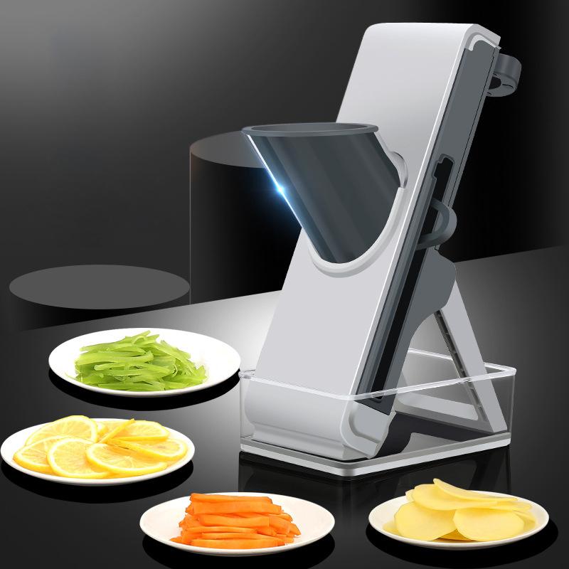 Multifunction Vegetable Cutter Stainless Steel Blade Meat Potato Slicer Carrot Grater Chopping Kitchen Accessories Gadgets