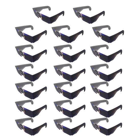 Professional Sun Glasses Solar Eclipse Glasses UV IR Filter Sun Glasses Adults Safe Shades for Direct Sun Viewing