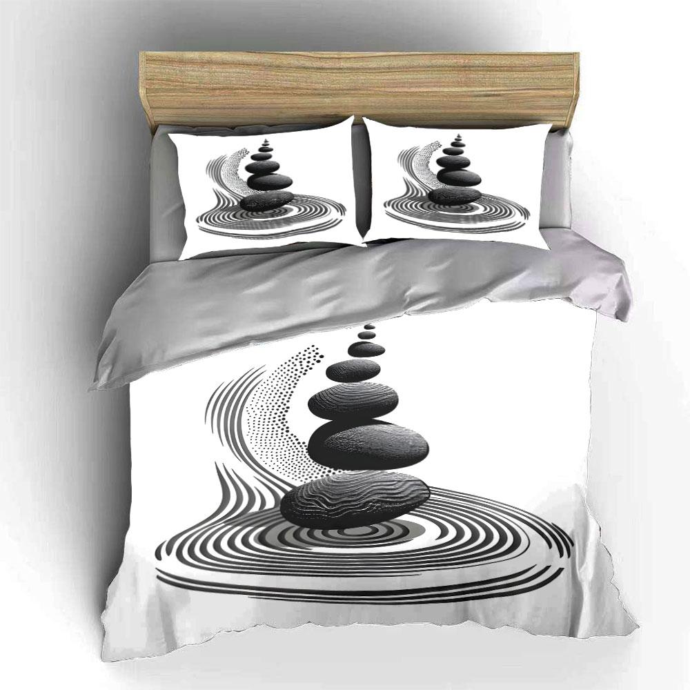 Whimsical stone serenity. Bedding sets Duvet covers Pillowcases(1* Duvet Cover 2* Pillowcases without duvet insert)
