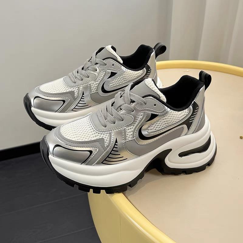 

МОДНАЯ ОБУВЬ, мужские дышащие спортивные кроссовки, спортивные кроссовки для бега, уличные женские теннисные кроссовки для тренажерного зала 35 серебряный