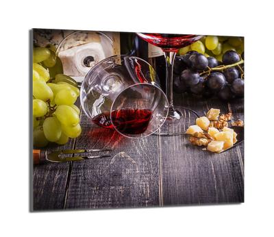 Glass Hob Protector 60x52 Wine