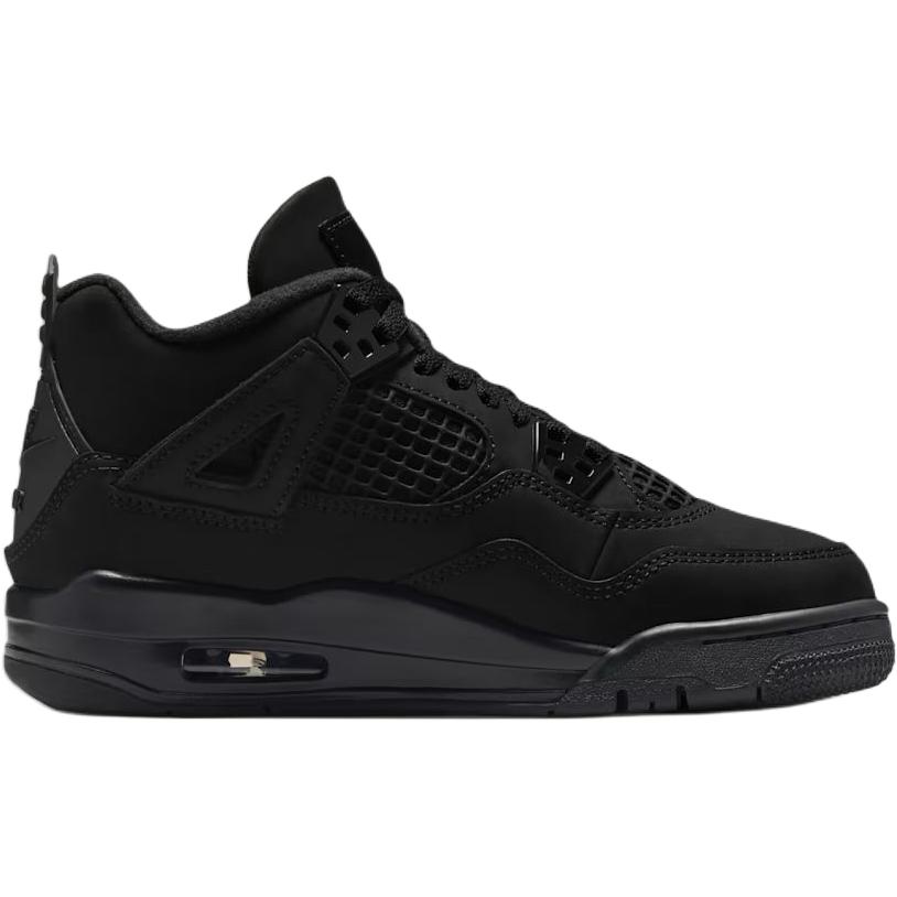 Air Jordan 4 Retro GS Black Cat 2025 Adidași Copii Light-Graphite IB4171-010
