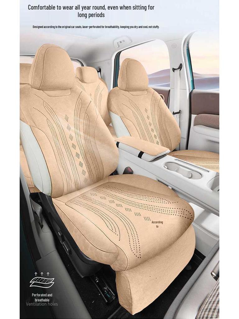 ORA 5 Car Seat Cushion: 26 Models | All-Season Breathable Saddle Pad