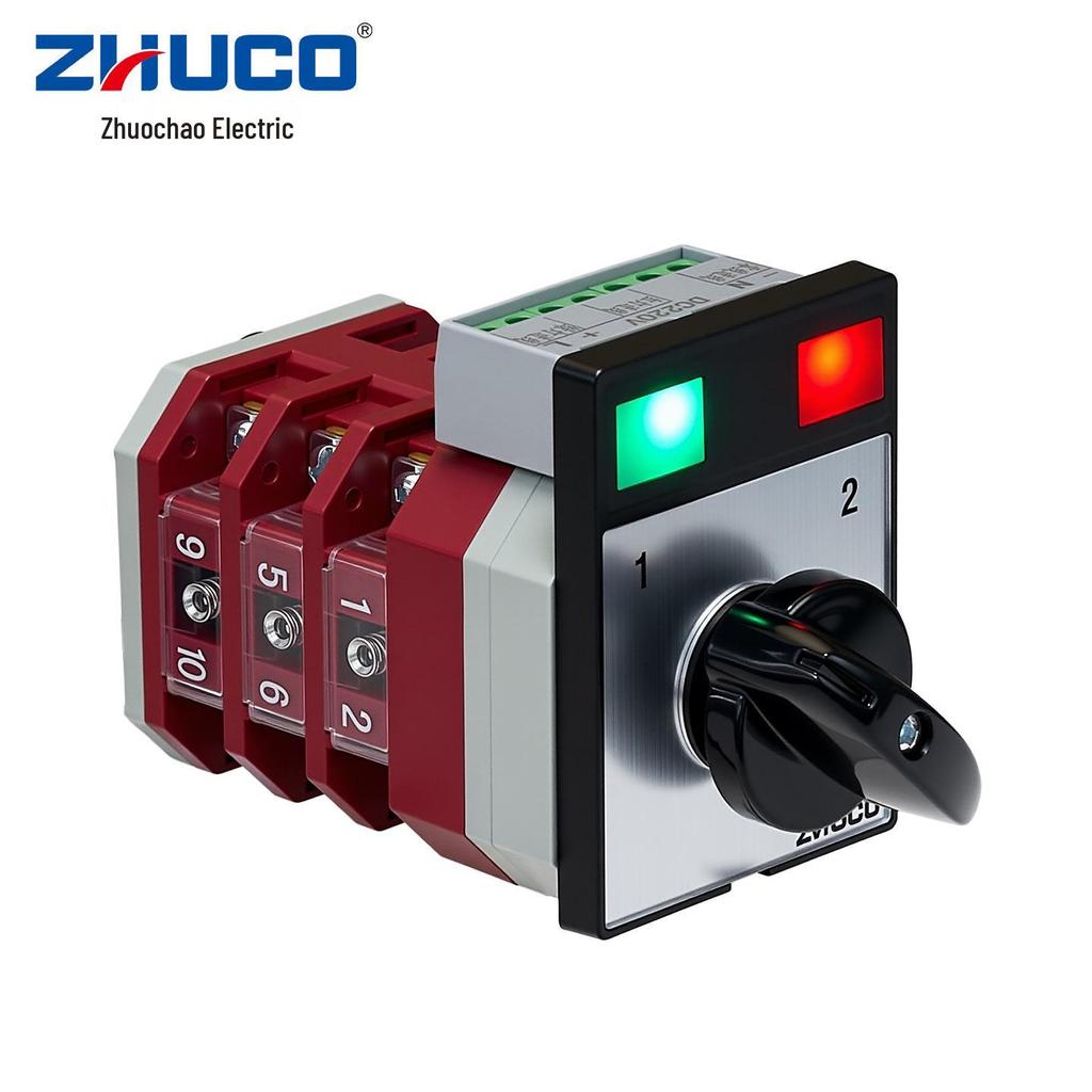 Zhuochao LW12-16/N33.3-48N2 1-2 Section Light Changeover Switch