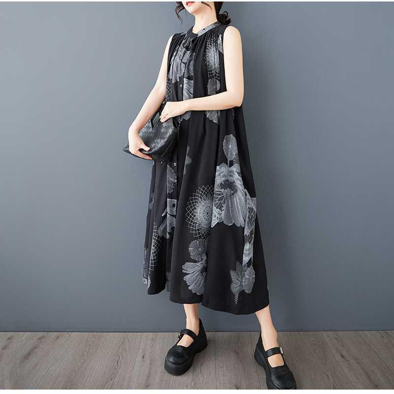 Spring and Summer Mid-length Plus-size Dresses