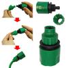Y-Shaped Water Splitter 1/2" 3/4" Tap Connector Garden Hose Splitter Faucet Adapter with Shut-off Valve Garden Watering Supplies