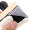 Vintage Square Wooden Handle Sponge Stamp for Coloring Blending Stenciling Journals Notebooks DIY Craft Tool Small Label Maker