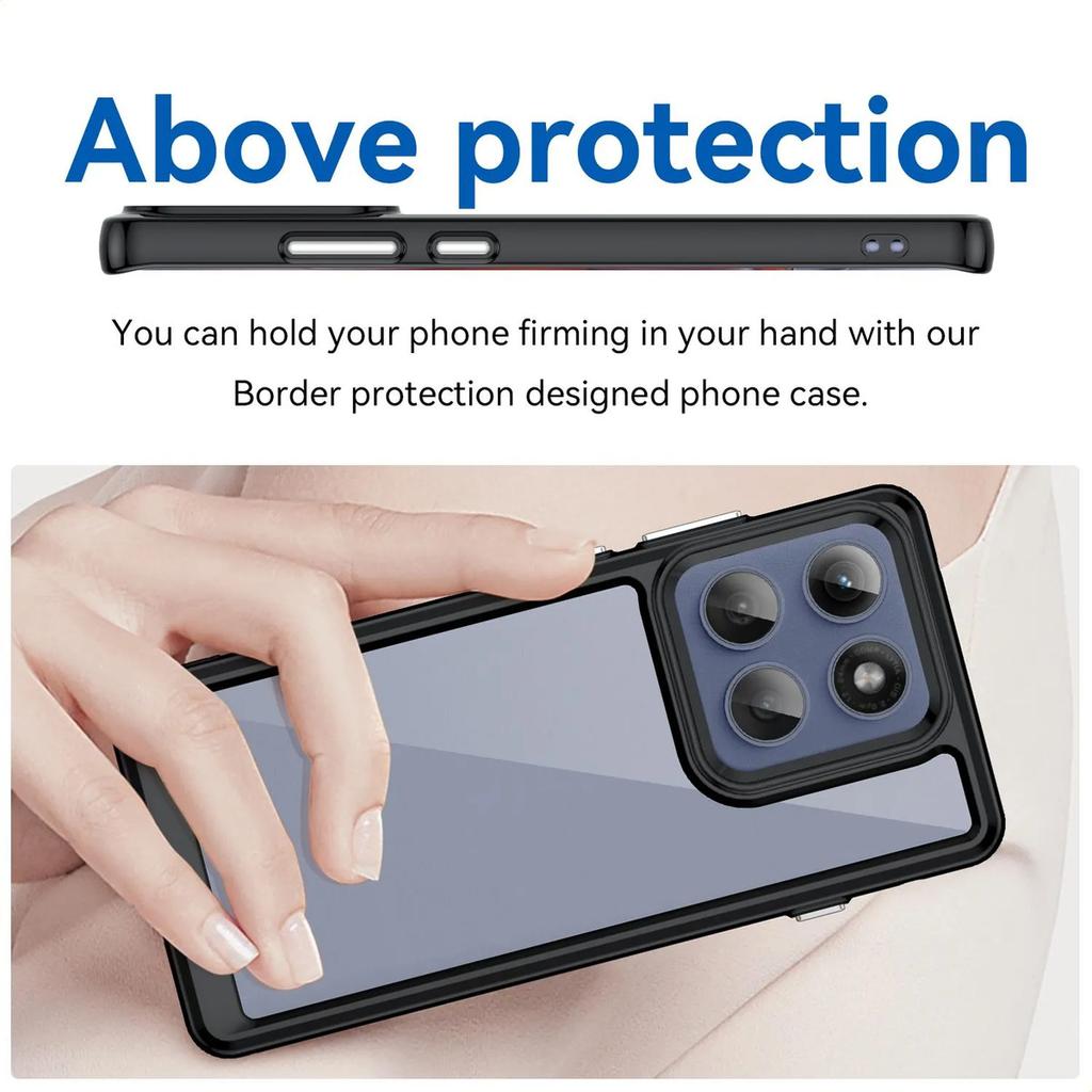 Phone Case For Phone Case For Motorola Moto Edge 2025, Clear Transparent Phone Case Cover For Motorola Moto Edge 2025