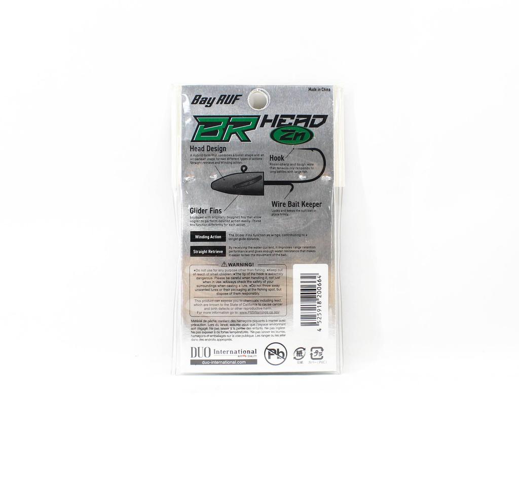 DUO Jig Head BR Head Zinc Size 1/0 4 Grams 4 Pcs (0664)