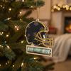Football Fan Money Holder Ornament Wooden Helmet Home Decor Christmas Handcrafted Money Holders For Birthday Thanksgiving