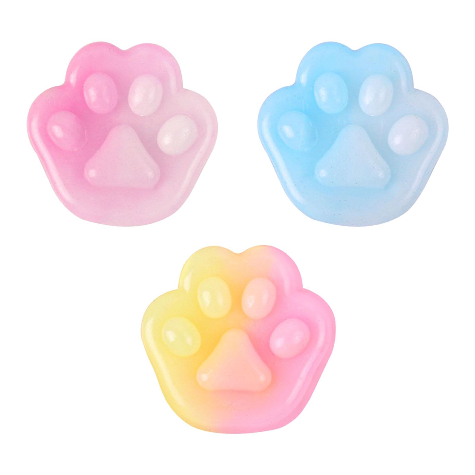 

Rot 4 Pcs Toys Transparent Cat Fufu Squishy Toys Soft Sensory Cute Toys For Stress Easter Party & Gifts For Kids Skateboard