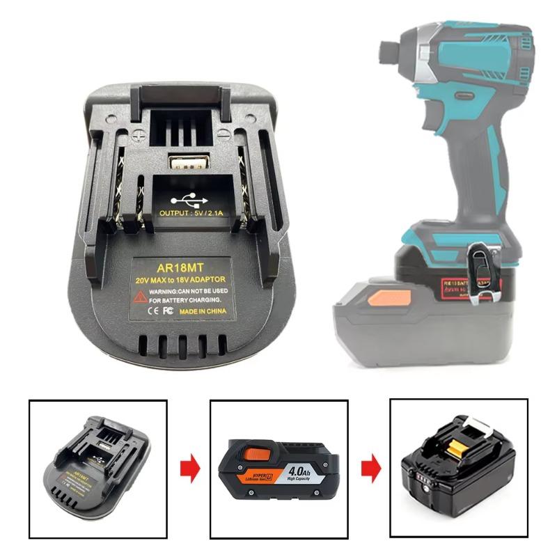 Adapter For Ridgid / AEG 18V Lithium Battery To For Makita 18V Li-ion Battery Tools BL1830 BL1840 For Battery Convert