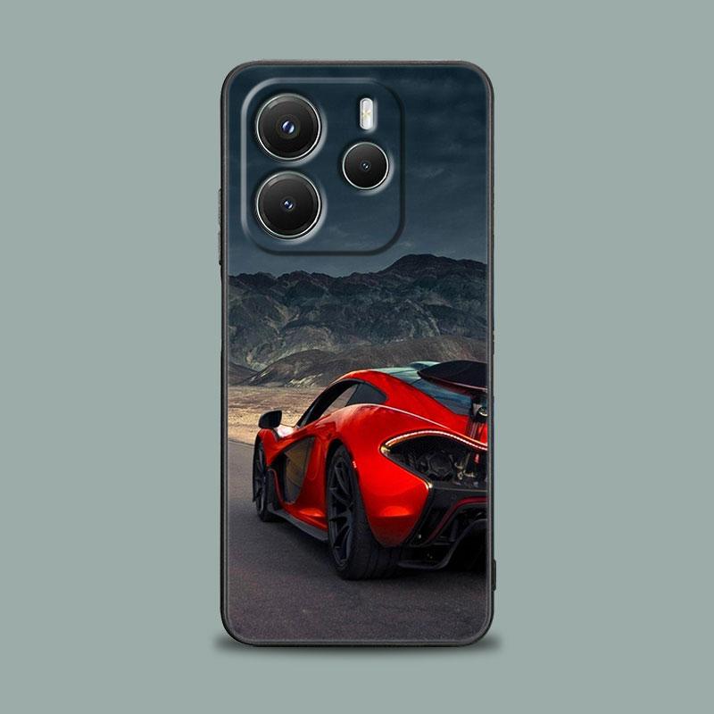 Phone Case for Xiaomi Redmi 15C 14C 12C 13C 4G Redmi Note 15 14 13 12 11 10 Pro Plus 5G 12S Soft Cover Cool Sports Cars Male Men