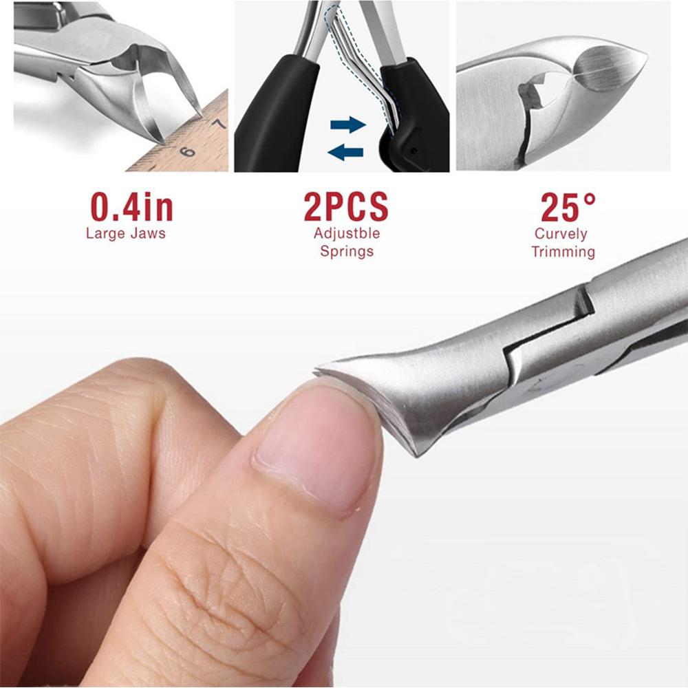 New Toenail Clippers for Thick Nails Sharp Duty Nail Clippers for Men and Women