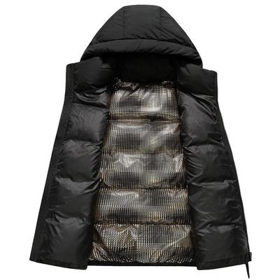 XueZhongFei Men's Winter Hooded Down Vest