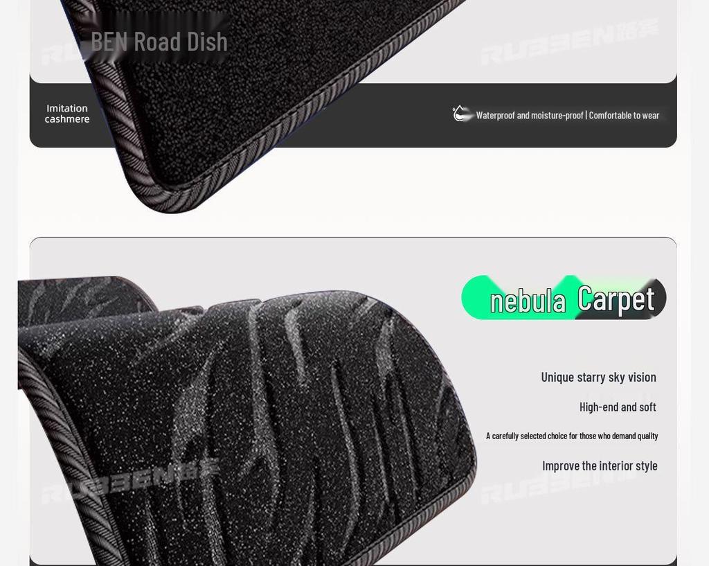Lubin's TPE floor and trunk mats, plus interior protection for Leapmotor LAFA5.