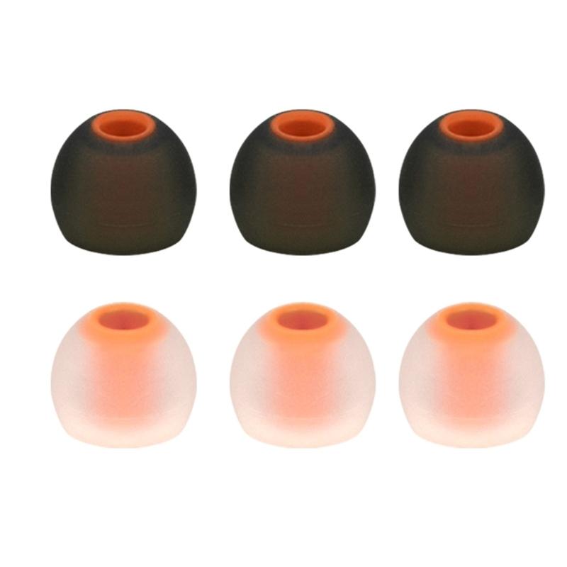 6PCS Replacement Silicone Earbud Covers for T180a, T280a, T380a, T110bt, T115bt Enhances Sound