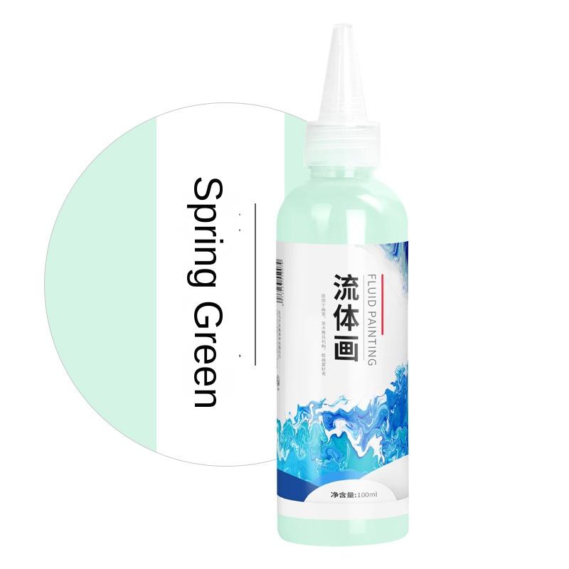 New DIY Paint Fluid Animal Bear Rabbit Lucky Dragon White Hand Painted Home Decoration Doll Toy Statue Deposit Can Handmade Gift