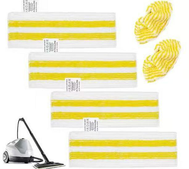Cloth Mop Cover and Brush Set for Karcher SC1-SC5 Steam Cleaners