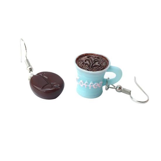 Hook Earrings Fine Workmanship Lively Jewelry Lovely Resin Hoop Earrings for Daily