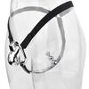 Men's Short Metal Urethral Chastity Lock with Belt Penis Cage Catheter Sex Toys BDSM Stainless Steel