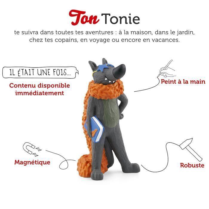 Figurine tonie - tonies® - les contes déglingués - grand méchant loup - audio - 3 ans et plus