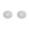 Packung mit 100 Silikon-Ohrringstoppern Ohrring-Rückseiten Klar Ohrstecker Stopper Bequeme Verschlüsse für schwere Ohrringe