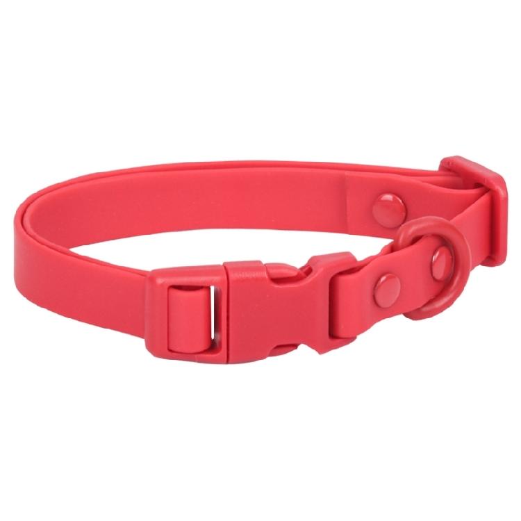 Anti-escape Buckle Dog Training Collar Nylon Collar for Dog Outdoor Adventures красный