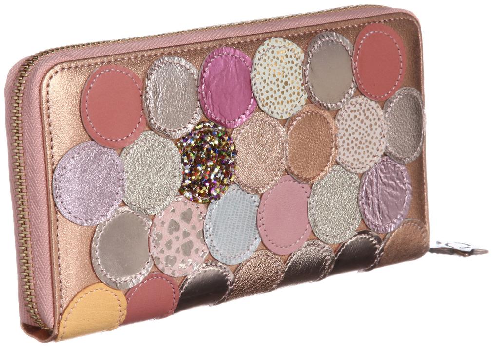 Tsumori Chisato New Pink Wallet Multi-Dot