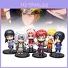 Character 6pcs Naruto Pvc Toy Model Desktop Decoration Child Gift Christmas