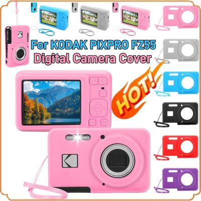 Housse pour appareil photo numérique Anti-rayures Légère Housse pour appareil photo Résistante à l'usure Étui de protection pour appareil photo de voyage en extérieur Pour KODAK PIXPRO FZ55