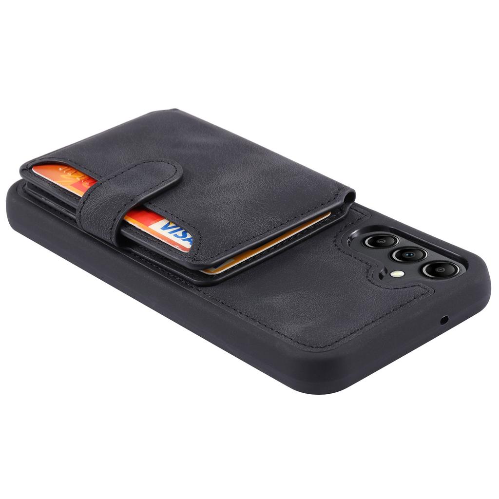 For Samsung Galaxy A55 5G Case Leather+TPU Phone Cover with RFID Blocking Wallet