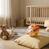 Soft Rubber Baby Hand Held Toy Shaking Sound Exercise Grasping Hearing Newborn Early Education Puzzle Bell