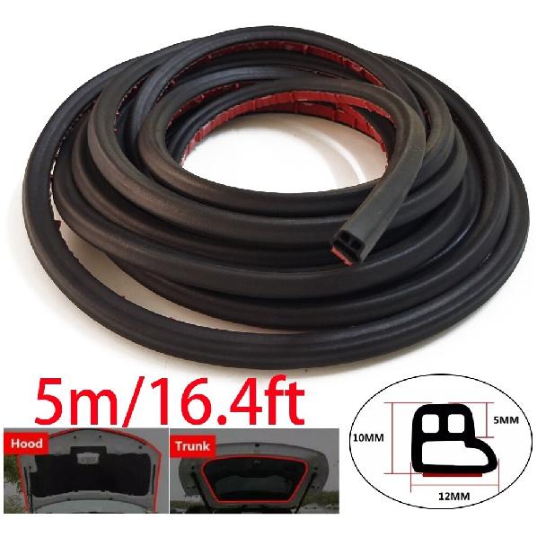 Car Door Seal Strips Sticker L Shape Weatherstrip Rubber Seals Sound ulation