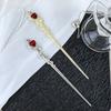 Exquisites Crystal Snake Hairclip Halloween Costumes Hairpins Long Hair Accessory for Distinctive Look
