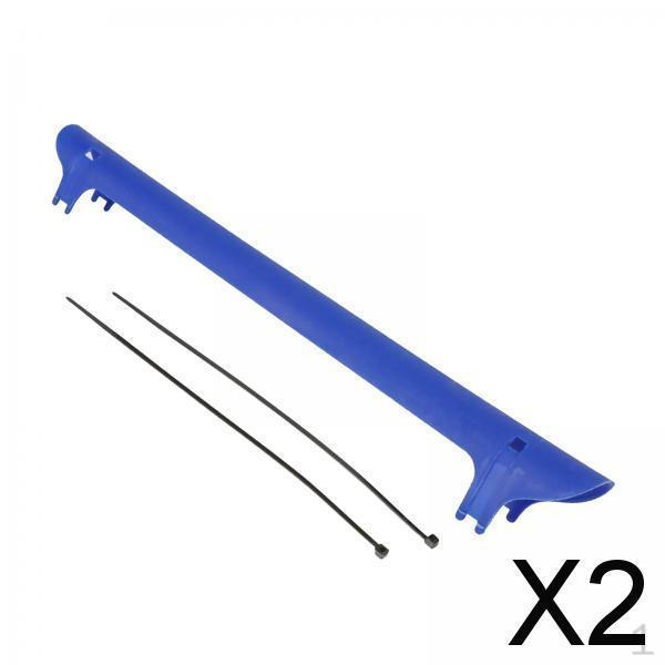 

2x Bike Chain Protector Guard Decal Silicone Pad Cover Chains Frame Protection , Blue