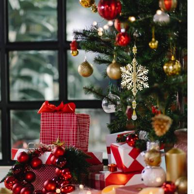 Christmas Ornament Charm Pendant Iron Xmas Tree Decor Hanging Decoration for Holiday