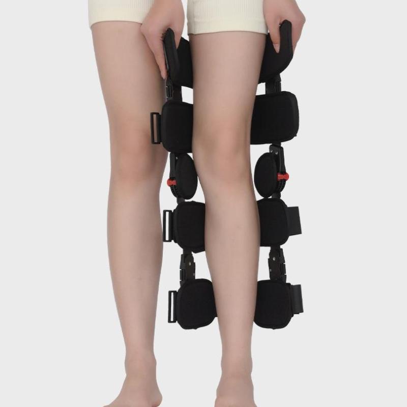 Orthopedic Support Stabilizer After Surgery Adjustable Hinged Knee Brace Knee Joint Fixation Stretcher Leg Recovery Stabilizers
