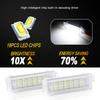 2PCS White LED Courtesy Footwell Under Door Interior Light For 3-series E93 Convertible 2007-2012 F30 Sedan/saloon 2012-up